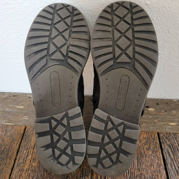 BareTraps 'Siella' Black Braided Zipup Ankle Booties - Picture 7 of 7